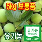 100%유기농청매실5kg(보통품:엑기스용)[전남광양]/무료배송(5월28일부터 발송)