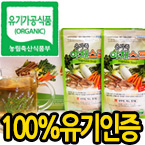 (유기농) 온가족 야채스프50팩(45포+5추가)(150ml)(유기가공식품인증)